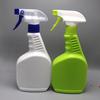 Regadera con botón manual de HDPE de 500 ml, pulverizador de limpieza para jardinería doméstica, botella de desinfectante de manos con alcohol.