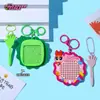 Tablero de Dibujo Pequeño Magnético de Acero con Bolas de Powerpuff Girls con Licencia Oficial, Borrable, Alivia el Estrés, Juguete Educativo para Niños para la Interacción Padres-Hijos