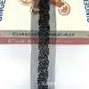 Novo Estilo Bordado Computadorizado de Pérolas Bordado em Renda Barcode Chapéu Estilo Chanel, Sapato, Barra de Saia, Vista da Botão, Acabamento de Renda