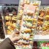 Nuevo Lindo Gato Kt Pastel Postre Dibujos Animados Comida Juguete Pinza para el Cabello Infantil Pinza Lateral Creativa para Estudiante de Primaria Pasador