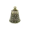 Popular Campana del Sutra del Corazón Estilo Tíbet con el Mantra de Seis Palabras, Campana de Latón, Accesorio Antiguo Creativo, Colgante de Campana, Adorno de Latón