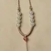 Novo Cordão de Mão Tecido à Mão com Jade Hetian e Cordão Exquisito Tecido à Mão