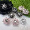 Acessórios para Miçangas Cubo de Açúcar, Decorações Artesanais com Miçangas, Sapatos de Flor, Chapéus de Flor, Enfeites Florais, Lantejoulas, Flores Pequenas, Acessórios DIY