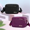 Color Sólido Puntada de Coche Simple Moderno Ropa de Mujer Bolsa para Teléfono Móvil de Mujer Bolso Cruzado Pequeño Monedero Llave Nuevo Bolso de Hombro