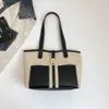 Bolso Grande de Color Block para Mujer 2026 Verano Nuevo Versátil Moda Hombro Tendencia Viajero Retro Patchwork Bolso Tote
