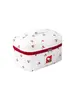 Bolsa de Maquiagem Acolchoada Gato Cereja Grande Capacidade High-End Estudante Bonita de Aparência Bolsa de Armazenamento Mínimo de Pedido