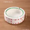 Cinzeiro de Cerâmica Criativo de Poker Mahjong, Espessado, Grande Capacidade, Cinzeiro Doméstico, Ornamento Decorativo para Mesa de Escritório