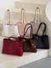 Bolsa Tote de Color Sólido de Gran Capacidad para Mujer, Nuevo Bolso de Hombro Casual para Viajes de Trabajo Otoño Temprano 2026, Bolso de Axila Moderno y Elegante