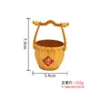 Adorno de cubo dorado bañado en oro con mango de cabeza de dragón, atrae riqueza y tesoros, un regalo para inauguración de casa o apertura de negocio, producto artesanal de la fábrica de origen