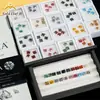 Venta al por mayor del fabricante Piedras sueltas de moissanita de colores, formas elegantes, corte princesa, 1-3 quilates, claridad VVS, pueden pasar el probador