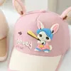 Sombreros de Primavera para Bebés de Guardería, Gorras de Béisbol Lindas de Conejito para Niños, Sombreros de Sol de Verano 2026, Comercio Exterior