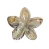 Novo Estilo Verão Flor de Mármore Presilha de Cabelo Estilo Férias Flor de Ovo Disco de Cabeça Elegante Presilha Tubarão