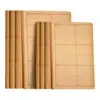 Yuan Hao Mi Zi Ge 28 Hojas 12 Hojas 15 Hojas Papel para Práctica de Caligrafía con Pincel Semipreparado Papel de Obras Papel de Pulpa de Bambú Borde de Lana