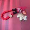Chaveiro Dourado 2026 Ano do Cavalo para Riqueza Instantânea, Cordão para Celular, Pingente de Bolsa, Presente Atacado, Direto do Fabricante
