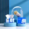 Paquete de 10 toallas de papel de cuatro capas engrosadas, servilleta de papel para el hogar, papel higiénico