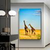 Envio de fábrica Quarto das crianças Pintura decorativa girafa nórdica sala de estar pendurada pintura quarto das crianças pintura decorativa de cabeceira 2741