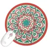 Mouse Pad Estilo Boêmio Vintage Personalizado Tapete de Mesa de Borracha para Computador Laptop Coaster Cruzamento Oriente Médio Rússia