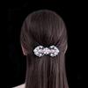 Acessórios para cabelo da Coreia do Sul, cocar, laço de strass, grampo de cabelo simples, adulto, pérola, horizontal, pontail, clipe, top, mola, tamanho pequeno