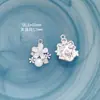 Oro Blanco Fantasía Galaxia Circonita Mariposa Luna Estrella Aleación Colgante DIY Collar Pulsera Cadena de Teléfono Accesorios