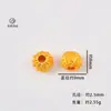 Pulseira DIY Contas Soltas Acessórios Contas Vazadas Contas de Transferência Pulseira Gota de Óleo Corda Trançada Joias Contas Espaçadoras Acessórios de Contas Soltas Atacado