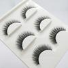 Empuje caliente transfronterizo natural largo multicapa tridimensional pestañas postizas tres pares pestañas 3D naturales cruzadas suministro de comercio exterior