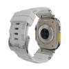 Adecuado para Apple Watch Ultra Generación 987654321 Explorer Patrón Mecánico Música Correa de Reloj de Silicona