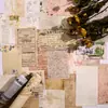 Papel vintage de alta calidad para journaling, papel de fondo para manualidades, papel decorativo para journaling, notas adhesivas ligeras no pegajosas