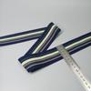Venta al por mayor de fábrica 5 cm banda elástica de nailon de doble raya oblicua raya de alta elasticidad equipaje cintura raíz