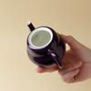 Tetera Miyan Púrpura Uva Hecha a Mano Pura Tetera Individual con Filtro Tetera Doméstica Juego de Té Kung Fu Cafetera para Mujeres