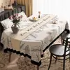 Mantel estilo americano, lavable, a prueba de aceite, impermeable, resistente al calor, mantel ovalado, lujo ligero, sensación de alta gama, mantel individual, mantel