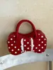 Yuezhi 2026 Otoño Temprano Nuevo Bolso de Almohada Casual de Lunares Estilo Coreano Moda Trendy Bolso de Hombro Cruzado Boston