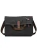 Bolso de lona para hombre, bolso de mano casual de moda, bolso cruzado de gran capacidad, bolso mensajero retro para hombre