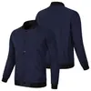 Chaqueta de béisbol casual deportiva, abrigo de moda talla grande, camisa publicitaria, chaqueta de color liso, chaqueta deportiva impermeable para exteriores