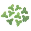 100 Peças de Folhas de Malha de Arame de Planta Verde Artificial, Folhas de Planta Artificial, Plantas Verdes Falsas, Acessórios de Paisagismo, Decorações de Verdejamento