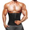 Corsé de neopreno corsé cinturón de cintura sello de cintura deportes fitness cremallera abotonado hombres corsé para sudar