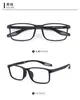 Nuevo Marco de Gafas Deportivas Casuales Tr, Simple y Versátil, Espejo Plano para Cara Grande, Marco de Gafas Antideslizante, Venta al por Mayor de Gafas Danyang
