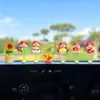 Pequeños Adornos para Coche, Dios de la Riqueza que Trae Fortuna y se Mueve, Lindas Decoraciones para Pantalla de Navegación del Tablero del Coche