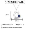 Collar Corazón a Corazón para Mujer, Marca de Nicho de Lujo Ligero, Joyería Transfronteriza, Accesorios con Forma de Corazón, Accesorios de Moda de Alta Gama para Mujer