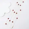 NK-283 trébol de cuatro hojas que gotea aceite 130 cm multicolor plegable cadena larga para suéter de mujer otoño e invierno nuevo venta al por mayor de fábrica