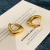 Moda Transfronteriza Europea y Americana Exquisito Lujo Ligero Geométrico Ear Cuffs Nicho Versátil Diseño Personalizado Pendientes Estilo Ins