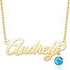 Colar de nome de alfabeto personalizado Love Butterfly Alfabeto inglês Cross Chain Temperamento Clavícula Chain Amazon Hot Sale