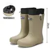Zapatos de Agua para Niños, Botas de Lluvia Antideslizantes para Niños y Niñas, Botas de Lluvia para Padres e Hijos, Botas de Agua de Caña Media para Parejas, Zapatos Impermeables para Acampar