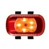 Luz Trasera de Bicicleta Carga USB Luz para Bicicleta de Montaña Luz para Montar de Noche Luz Trasera de Alto Brillo Luz Trasera Creativa Accesorios de Equipo Luz Trasera
