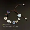 Pulseira Tecida Artesanalmente com Peixe Azul Fofo e Estrela do Mar para Mulheres, Novo Modelo 2026, Alto Valor Estético, Pulseira para Festa de Estudantes na Praia