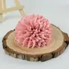 Flor de Crisântemo Bola de Simulação Atacado Decoração de Salão de Casamento Adereços de Fotografia Tecido de Seda Flor Presilha Lasanha