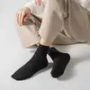 Calcetines Desechables, Calcetines Cortos Unisex, Calcetines a Media Pantorrilla, Calcetines Desechables Diarios Sin Lavado para Viaje, Calcetines Transpirables Convenientes