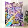 Grupo de Kpop Femenino Cálido Anime Popular para Oficina Siesta Manta Nuevo Producto Temática de Caza Manta de Franela Impresa de Amazon