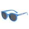 Verano Nuevo Más Vendido Gafas de Sol para Niños de Montura Redonda Coreanas Gafas de Sol de Moda Remache Flecha Tendencia Gafas de Sol para Bebé