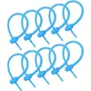 Nuevas Corbatas de Cable de Silicona para Organización de Escritorio, Hebilla Suave de Silicona Llavero de Bolsa de Frutas Correa para Muñeca Corbatas de Cable