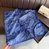 Bufanda Estampada de Seda Sintética Versátil de Lujo Ligero, Chal de Gama Alta, Bufanda para el Cuello con Protección Solar, Bufanda Profesional para el Cuello, Pañuelo para la Cabeza, Bufanda